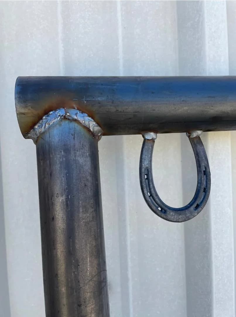 Hitching Post 6 ft Wide × 6 ft Tall 2-3/8" (No Shoe), view 6