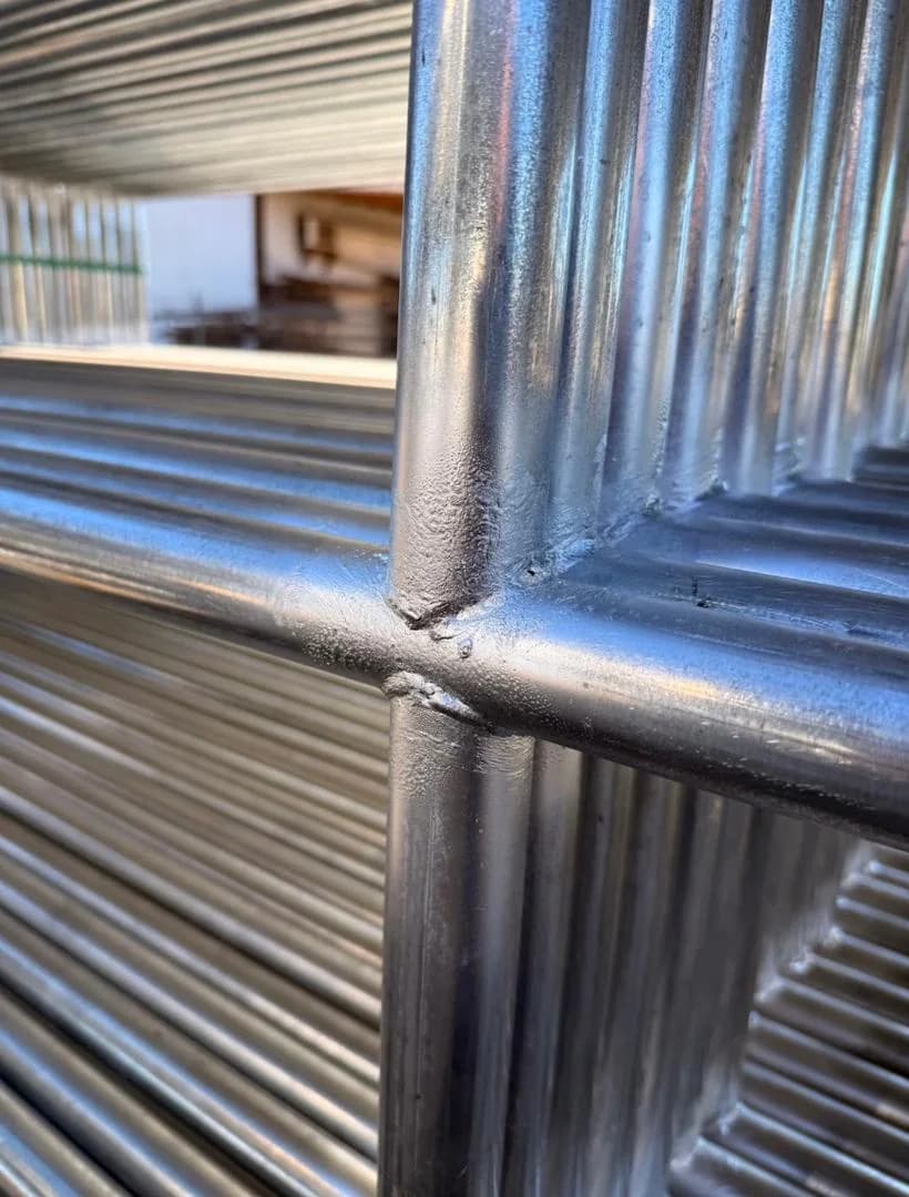 Light Duty 12×5 Horse Corral Panel | 4-Rail | 16-Gauge | Galvanized, view 3