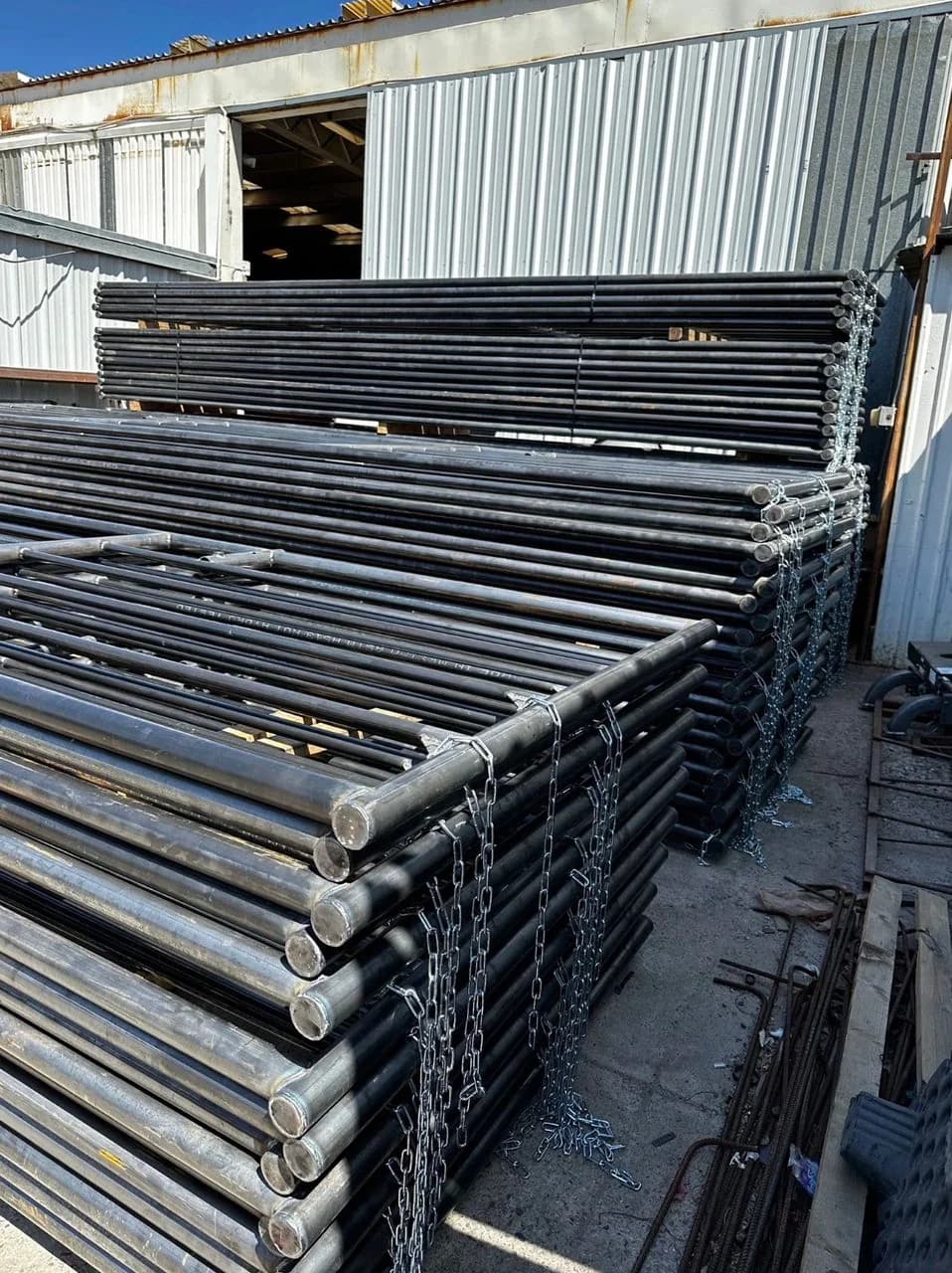 20 ft Cattle Livestock Panels 2-3/8" 14 Gauge – Freestanding with Detachable Feet, view 7