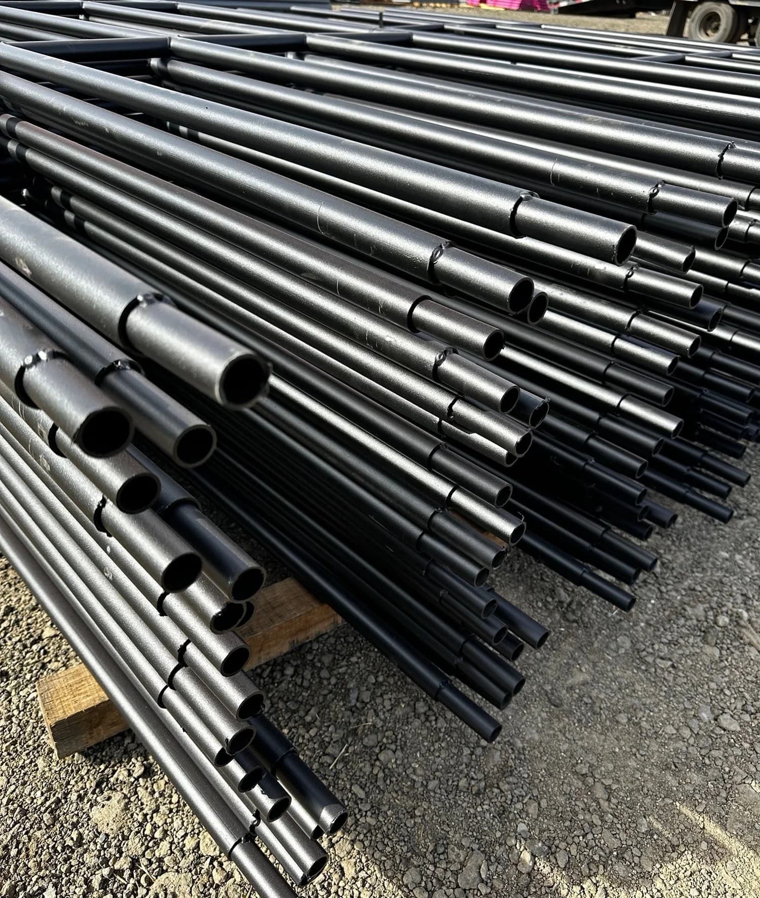 10 ft Continuous Fence Panel, Powder-Coated, 1-1/4" (5-Rail), view 3
