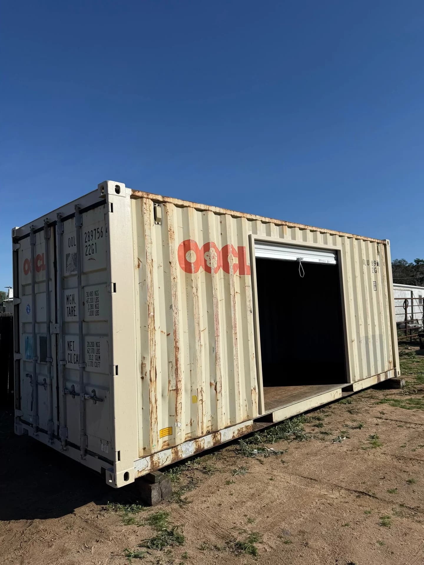 8×20 Portable Tack Storage Room, view 2