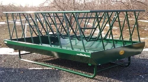 Cattle Round Bale Pasture Feeder, 8 or 12 ft - view 2