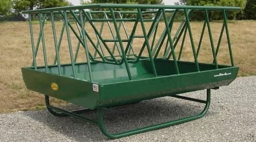 Cattle Round Bale Pasture Feeder, 8 or 12 ft - view 4