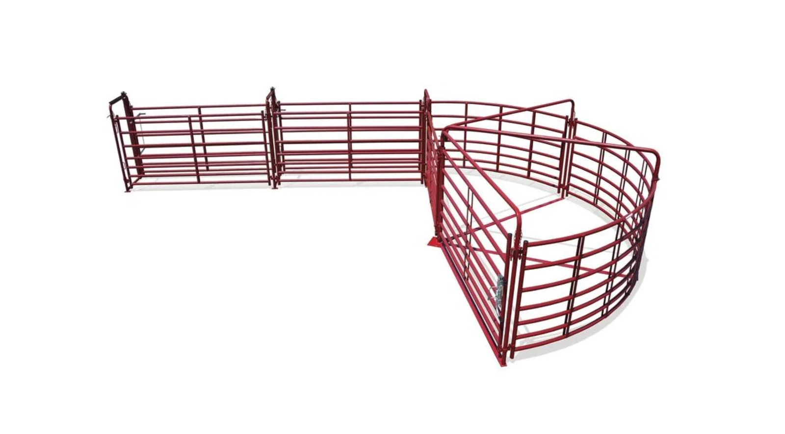 Open Sweep Cattle System, 180 Degrees with 20 ft Adjustable Alley