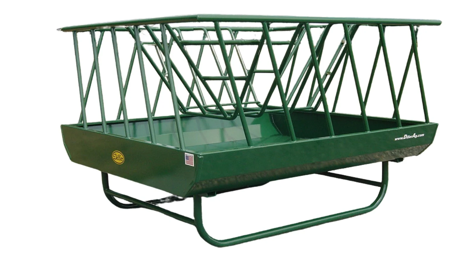 Cattle Round Bale Pasture Feeder, 8 or 12 ft