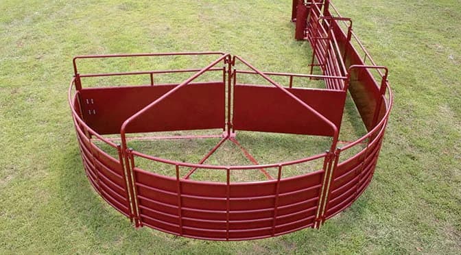 Sheeted Sweep Cattle System, 180 Degrees with Adjustable 20 ft Alley - view 3