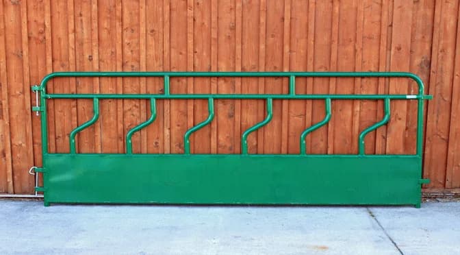 Solid Bottom Livestock Feeder Panels, 4 to 16 ft - view 5