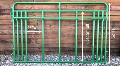 Calf Pass-Through Creep Feeder Panels, 4 to 16 ft - view 2