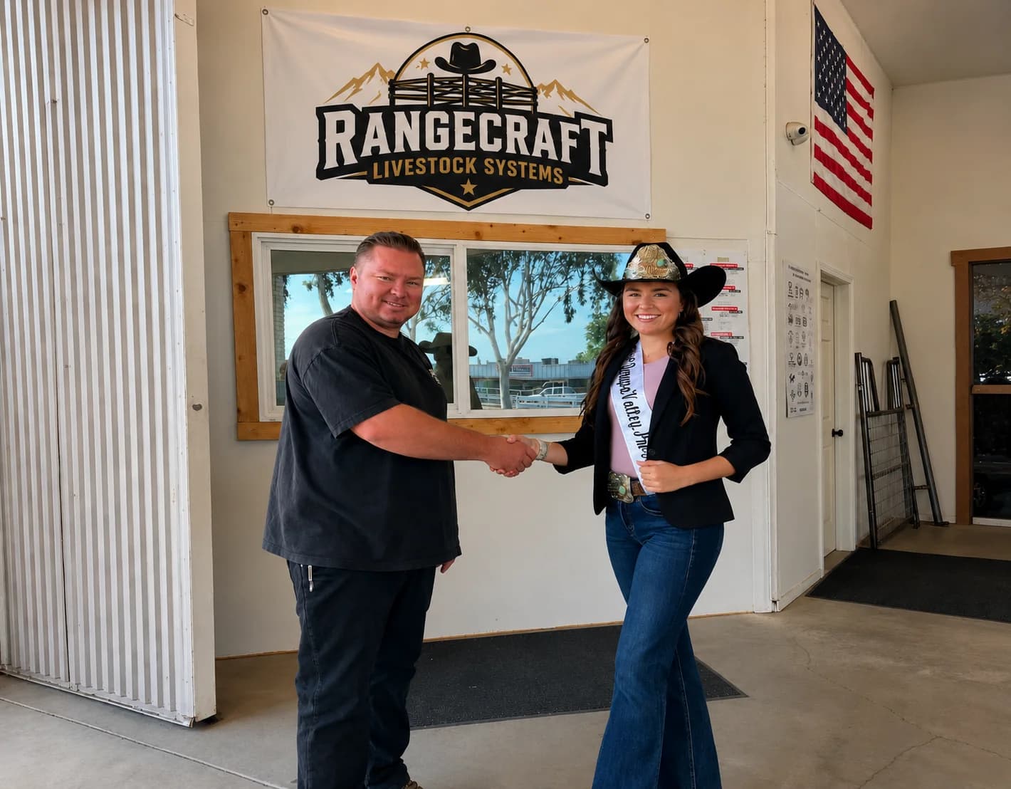 RangeCraft Livestock Systems corral panels and round pen for horses and livestock
