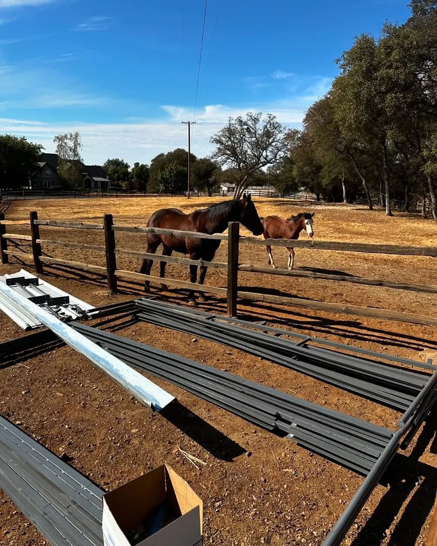 RangeCraft Livestock Systems heavy-duty corral panels for working ranches