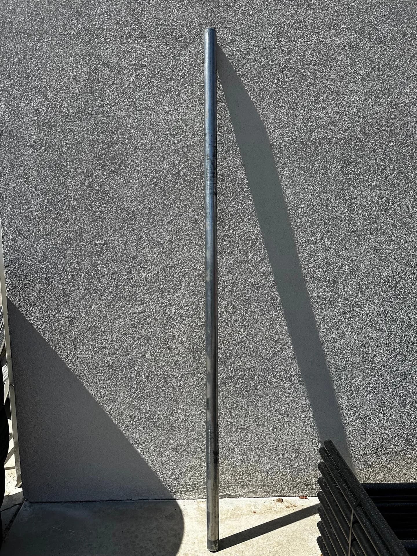 8 ft × 2-3/8" Post – Schedule 40 – Galvanized – No End Cap