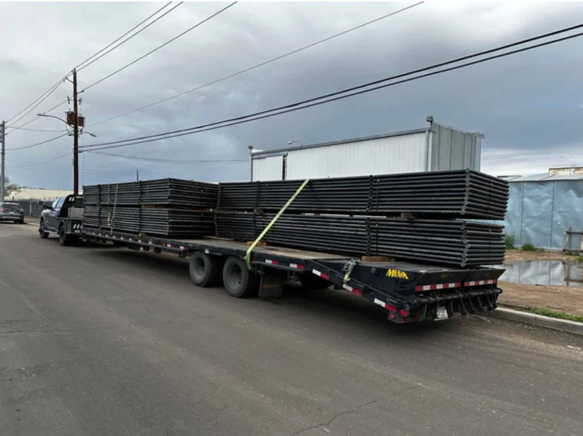 20 ft Cattle Livestock Panels 2-3/8" 14 Gauge – Freestanding with Detachable Feet — SAVE YOUR CATTLE RANCH ON TRUCKING C