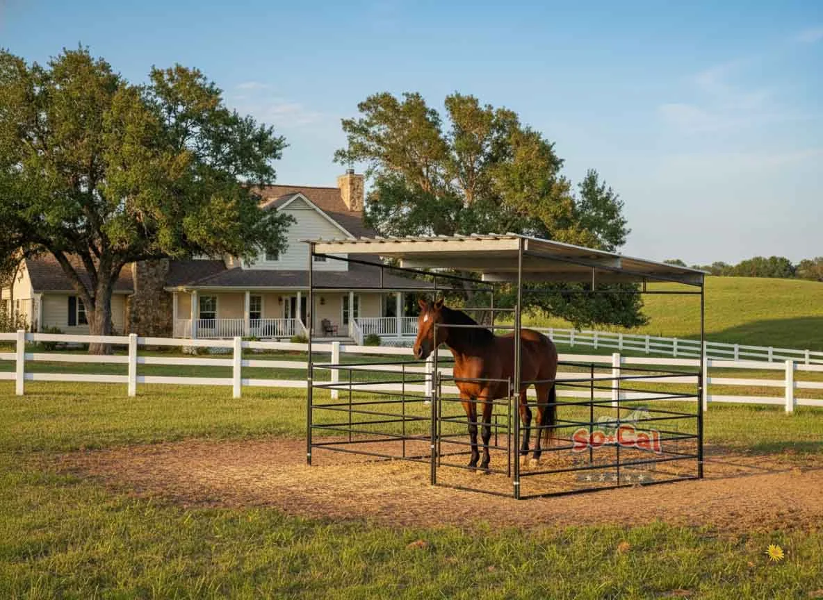 12x12 horse stall kit
