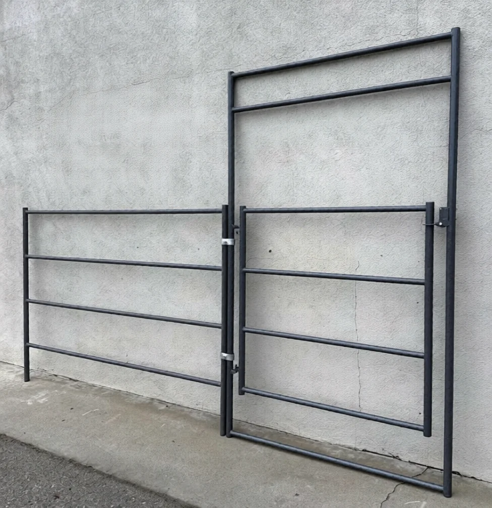 Panel Gate Combo 12 ft 4-Rail — product detail photo
